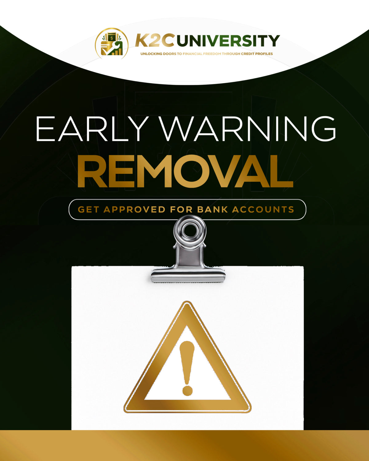 Early Warning Services (EWS) Removal