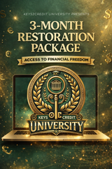 3-Month Credit Restoration, Rebuild & Restore