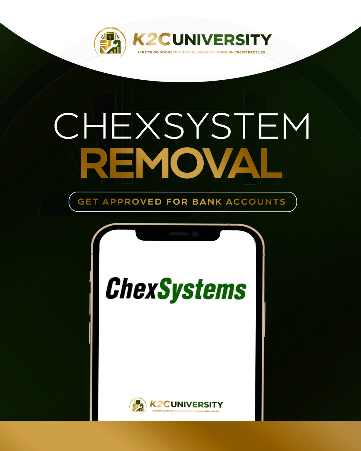 🔐 ChexSystems Removal Service