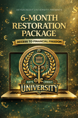 6-Month Credit Restoration, Rebuild & Restore